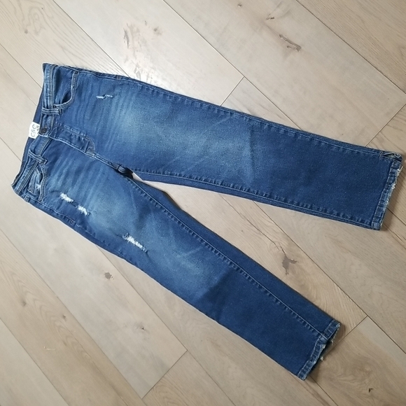 C&C California High Waist  button fly distressed jeans - Picture 4 of 8